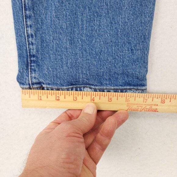 Madewell Jeans Womens 27  Petite Blue Perfect Vintage Straight Leg Mid Rise - Picture 7 of 12